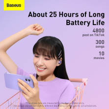 Беспроводные Bluetooth наушники Baseus Bowie E2 True Wireless TWS Earphones Фиолетовый