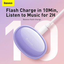 Беспроводные Bluetooth наушники Baseus Bowie E2 True Wireless TWS Earphones Фиолетовый