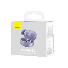Беспроводные Bluetooth наушники Baseus Bowie E2 True Wireless TWS Earphones Фиолетовый