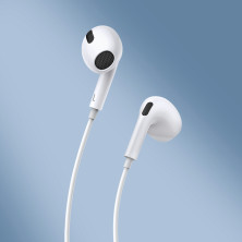 Наушники Baseus Encok C17 Lateral in-ear Wired Earphone Type-C Белый