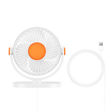 Вентилятор портативный Baseus Serenity Desktop Fan настольный Белый