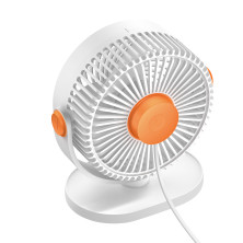 Вентилятор портативный Baseus Serenity Desktop Fan настольный Белый