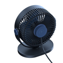 Вентилятор портативный Baseus Serenity Desktop Fan настольный Синий