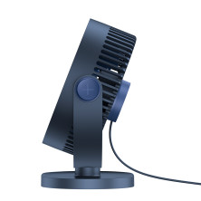 Вентилятор портативный Baseus Serenity Desktop Fan настольный Синий