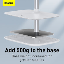 Підставка для телефона і планшета настільна Baseus Indoorsy Youth Tablet Desk Stand Telescopic Білий