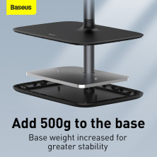 Підставка для телефона і планшета настільна Baseus Indoorsy Youth Tablet Desk Stand Telescopic Чорний