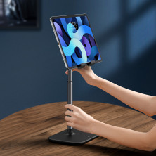 Підставка для телефона і планшета настільна Baseus Indoorsy Youth Tablet Desk Stand Telescopic Чорний