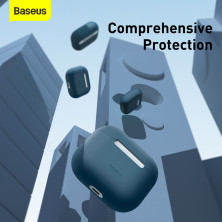 Чохол для AirPods 3 Baseus Super Thin Silica Gel Case Синій