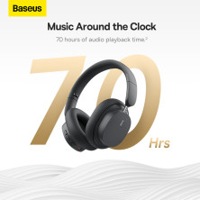 Бездротові Bluetooth навушники Baseus Bowie D05 Сірий