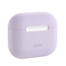 Чехол для AirPods 3 Baseus Super Thin Silica Gel Case Фиолетовый