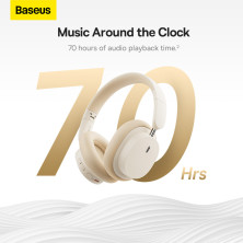 Бездротові Bluetooth навушники Baseus Bowie D05 Білий