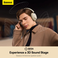 Бездротові Bluetooth навушники Baseus Bowie D05 Білий