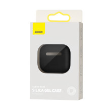 Чехол для AirPods 3 Baseus Super Thin Silica Gel Case Черный