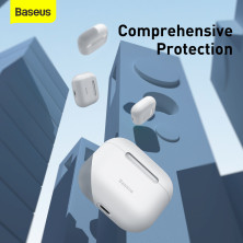 Чехол для AirPods 3 Baseus Super Thin Silica Gel Case Белый
