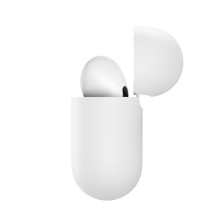 Чехол для AirPods 3 Baseus Super Thin Silica Gel Case Белый