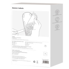 Змінна насадка для швабри Baseus Handy Car Home Dual-use Mop replacement cloth набір 2 штуки Чорний
