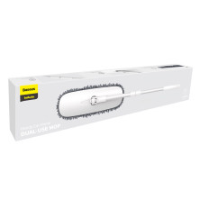 Швабра для миття авто Baseus Handy Car Home Dual-use Mop Білий