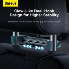 Автодержатель на подголовник Baseus JoyRide Pro Backseat Car Mount для телефона или планшета Черный