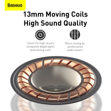 Бездротові Bluetooth навушники Baseus Encok TWS W04 Фіолетовий
