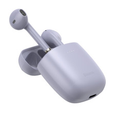 Бездротові Bluetooth навушники Baseus Encok TWS W04 Фіолетовий