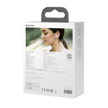 Бездротові Bluetooth навушники Baseus Encok TWS W04 Фіолетовий