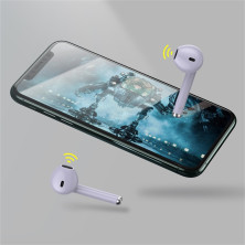 Бездротові Bluetooth навушники Baseus Encok TWS W04 Фіолетовий