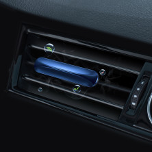 Ароматизатор в машину Baseus Graceful Car Fragrance Night Silver і 6 арома-картриджів Синій