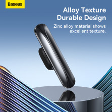 Ароматизатор в машину Baseus Graceful Car Fragrance Night Silver і 6 арома-картриджів Сріблястий