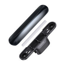 Ароматизатор в машину Baseus Graceful Car Fragrance Night Silver і 6 арома-картриджів Сріблястий