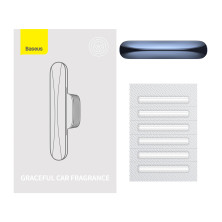 Ароматизатор в машину Baseus Graceful Car Fragrance Dark Tarnish и 6 арома-картриджей Черный