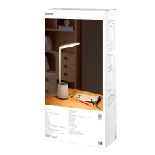 Настільна лампа Baseus LED Smart Eye Series Full Spectrum Double Light Source AAA Reading and Writing Desk Lamp CN Version Білий