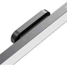 Настольная лампа Baseus Magnetic Stepless Dimming Charging Desk Lamp переносная с встроенным аккумулятором 1800 mAh Серый