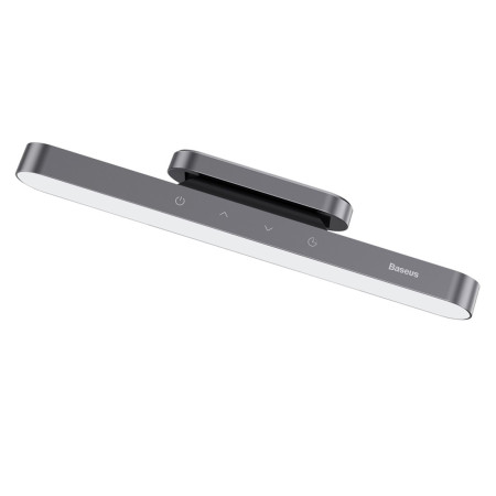 Настольная лампа Baseus Magnetic Stepless Dimming Charging Desk Lamp переносная с встроенным аккумулятором 1800 mAh Серый