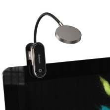 Лампа на прищіпці Baseus Comfort Reading Mini Clip Lamp з вбудованим акумулятором 350 mAh Сірий