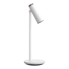 Настільна лампа Baseus i-wok Series Charging Office Reading Desk Lamp переносна з вбудованим акумулятором 1800 mAh Білий