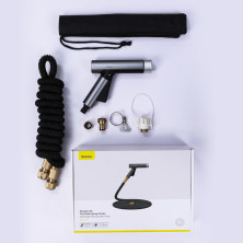 Минимойка Baseus Simple Life Car Wash Spray Nozzle с шлангом 15 метров Черный