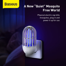 Лампа уничтожитель насекомых Baseus Linlon Outlet Mosquito Lamp Белый