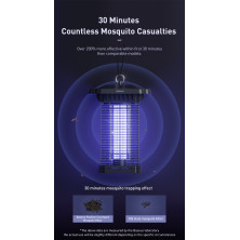 Лампа знищувач комах Baseus Pavilion Courtyard Mosquito Killer Lamp Чорний