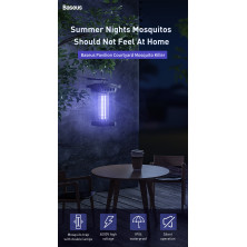 Лампа знищувач комах Baseus Pavilion Courtyard Mosquito Killer Lamp Чорний