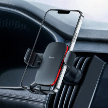 Автодержатель для телефона Baseus Metal Age2 Gravity Air Outlet Version в воздуховод Черный