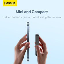 УМБ Baseus Magnetic Mini Wireless Fast Charge 2in1 10000mAh 20W 2.4A QC3.0+PD3.0 с Беспроводной зарядкой Qi 15W Черный
