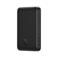 УМБ Baseus Magnetic Mini Wireless Fast Charge 2in1 10000mAh 20W 2.4A QC3.0+PD3.0 с Беспроводной зарядкой Qi 15W Черный