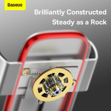 Автодержатель для телефона Baseus Metal Age2 Gravity Air Outlet Version в воздуховод Серебристый