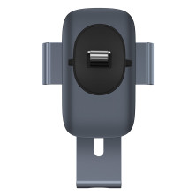 Автодержатель для телефона Baseus Metal Age2 Gravity Air Outlet Version в воздуховод Серый