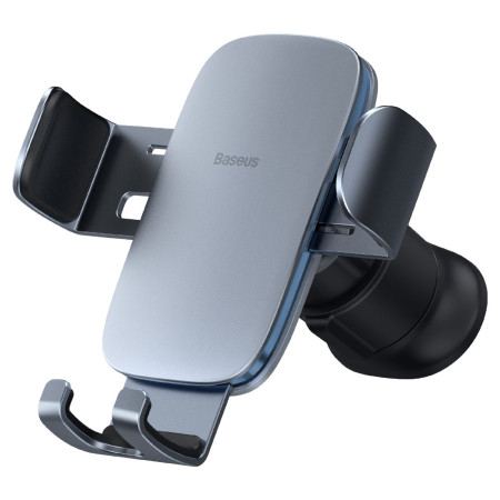 Автодержатель для телефона Baseus Metal Age2 Gravity Air Outlet Version в воздуховод Серый