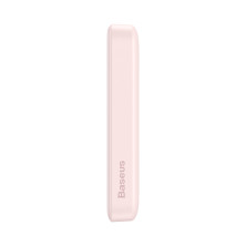 УМБ Baseus Magnetic Mini Wireless Fast Charge 2in1 10000mAh 20W 2.4A QC3.0+PD3.0 с Беспроводной зарядкой Qi 15W Розовый