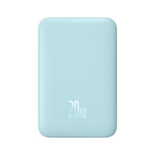 УМБ Baseus Magnetic Mini Wireless Fast Charge 2in1 10000mAh 20W 2.4A QC3.0+PD3.0 с Беспроводной зарядкой Qi 15W Голубой