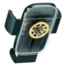 Автодержатель для телефона Baseus Metal Age2 Gravity Air Outlet Version в воздуховод Зеленый