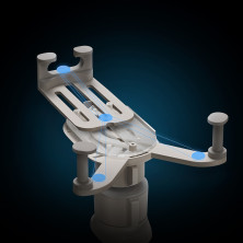 Автотримач для телефона Baseus Stable Gravitational Car Mount Air Outlet Version в повітропровід (SUWX020002) Білий