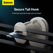 Автотримач для телефона Baseus Stable Gravitational Car Mount Air Outlet Version в повітропровід (SUWX020002) Білий